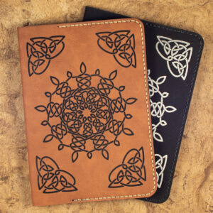 Celtic Snowflake Journals (Brown and Black)